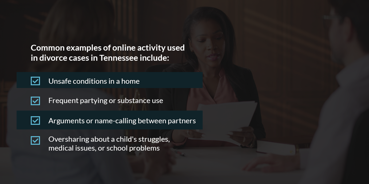 How Can Social Media Become Evidence in a Divorce Case?